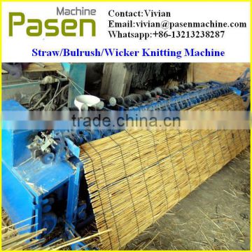bamboo weaving knitting machine / bamboo curtain knitting machine / Related Keywords reed screen machine