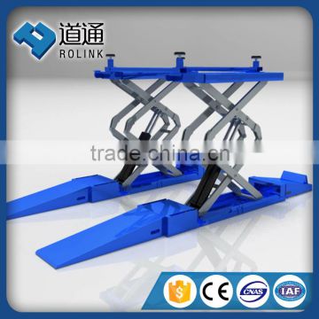 Scientific and economical hydraulic scissor lift table for plywood