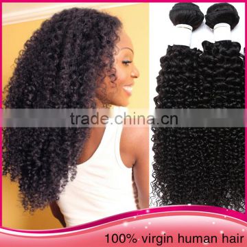 Wholesale price 7a russian unprocessed virgin hair extensions with deep wave