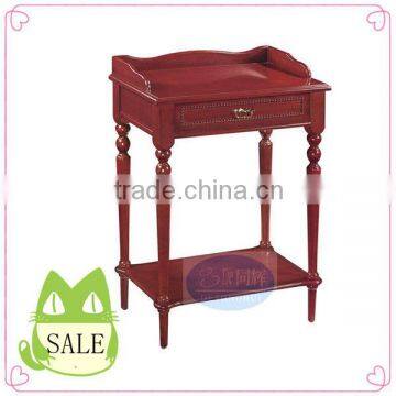 2014 New Product Living Room Furniture Wooden Wedding Flower Stands (C-01#red wood)