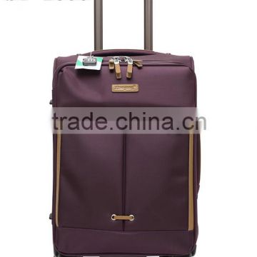 different colors high quality trolly luggage bag