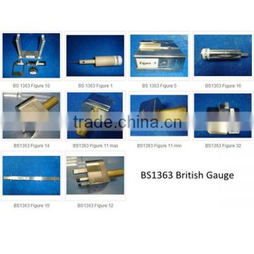 Gauges for plug and pin BS1363