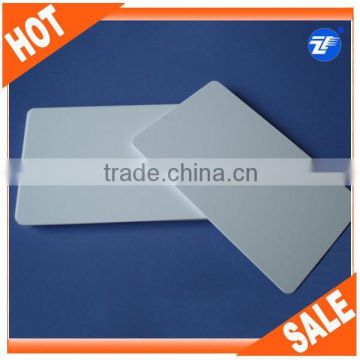 Custom PVC blank white rfid hybrid card (LF+HF+UHF)
