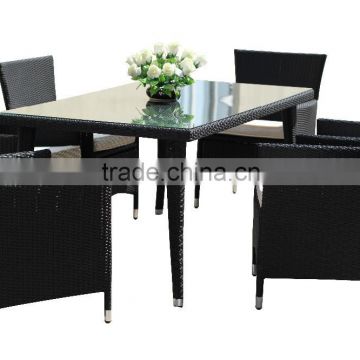 KAL029 Rattan outdoor furniture dining set