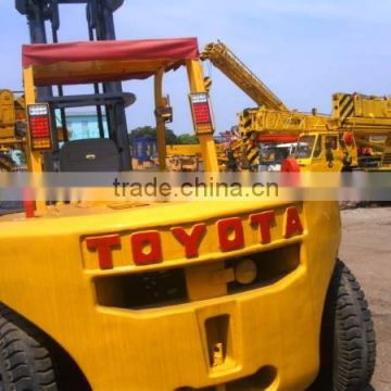 great used Toyota 10t japan made diesel forklift truck new coming