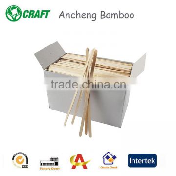 Disposable Bamboo Coffee Stirrers With Custom Logo