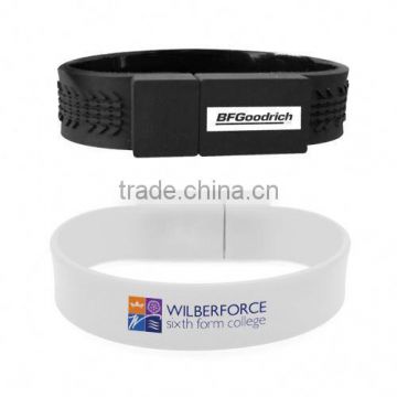 2014 new product wholesale custom usb wristband flash drive free samples made in china