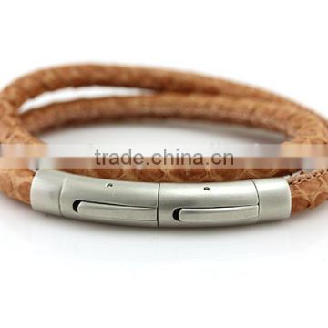 2016 Newest Handmade Fashion Popular Cheap Leather Bracelet