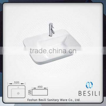 High quality Table top wash basin Manufacturer D8068