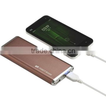 dual USB outputing charger 10000mah for ipad/ipod /smartphones with high quality and best price