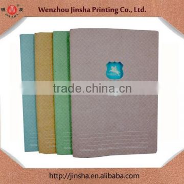 Custom Printed Exercise Book Production Line Kraft Paper Cover Office Diary Paper Stationery Notebook