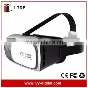 Virtual Game Headset 3D Glasses Virtual Reality Headset with Bluetooth Remote Controller