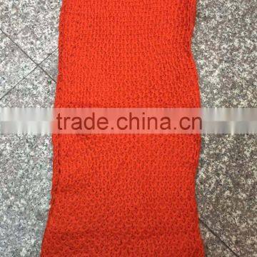 Stock Item wholesale autumn winter orange knit neck warmer circle loop scarf for girls