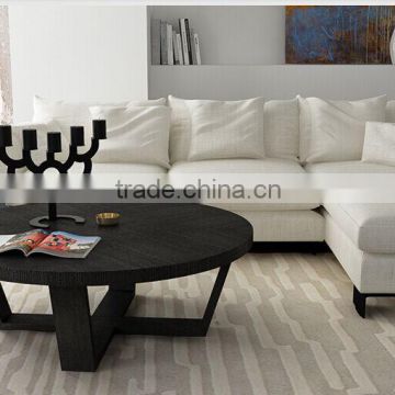 Lazy time simple and modern high quality black coffee table