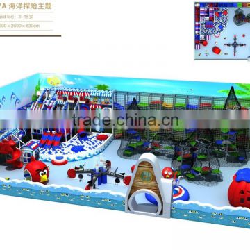 TUV certified indoor playground sea adventure series equipment for kids