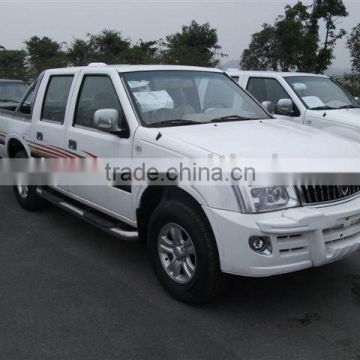 White Color Double Cabin Diesel Pickup Truck