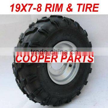 19X7-8 ATV Wheel,Include the Rim and Tire