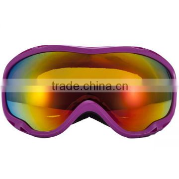 Wide peripheral lens snowboard glass, wide vision ski goggles