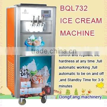 soft serve ice cream vending machine BQL732 icecream making machine