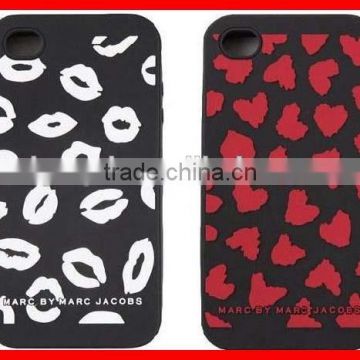 Hotsale 3D lips and heart cell phone case silicone phone cover