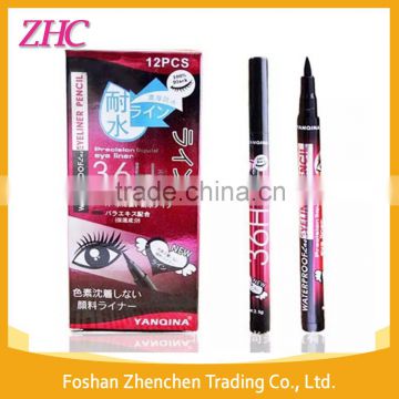 Yanqina Waterproof Liquid Eyeliner Long Lasting 36H Eye liner pencil