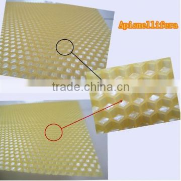 beeswax sheet from pure beeswax /natural beeswax comb foundation