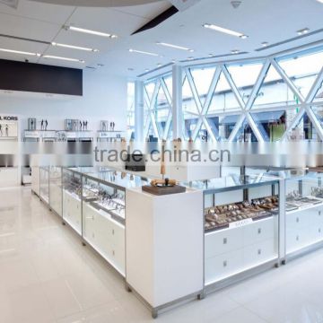 watch store display showcase size Customized stainless stee frame