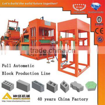 SHENTA QTY6-15 automatic interlocking brick machine price