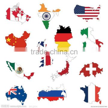 National flag sticker best selling new product custom temporary tattoo