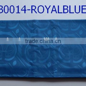 african bazin riche /fabric bazin soft material B0014 ROYAL BLUE
