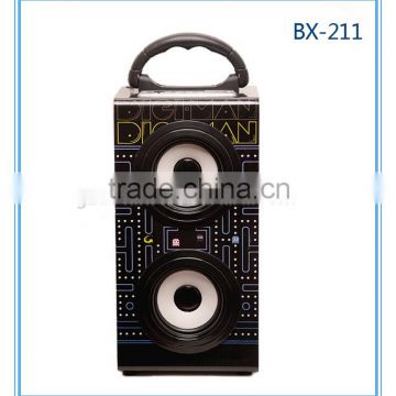 Cheap bluetooth speaker with remote control and battery BX-211