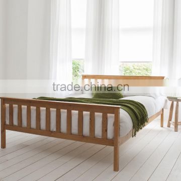 best design quality king size pine wood bed