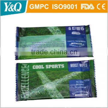 High Quality Cooling Sport Men Wet Wipes