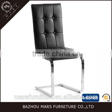 Upholstered Pu Leather High Back Dining Chair