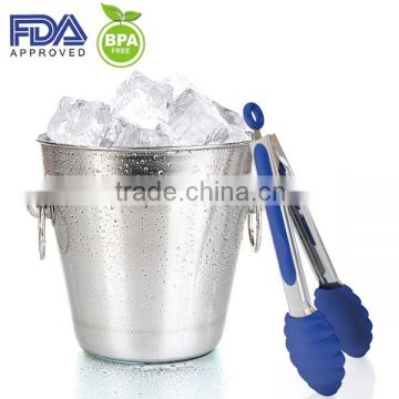 Hot Sale Promotional FDA/LFGB Silicone Ice Tongs