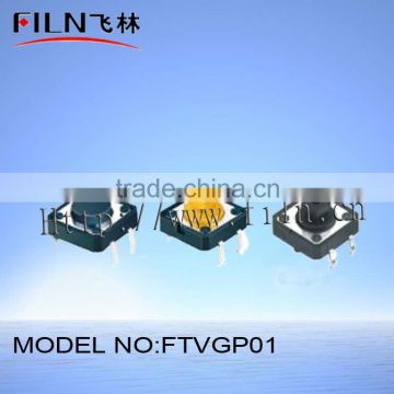 FTVGP01 12mm finger touch tactile switch