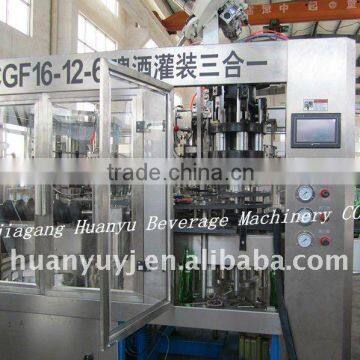 BCGF 16-12-6 Automatic Glass Bottle Beer Filling Machine