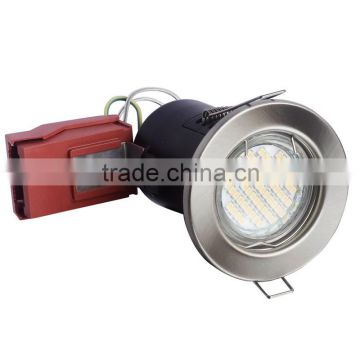 Round fixed BS476 fire rated 5W recessed ceiling led light