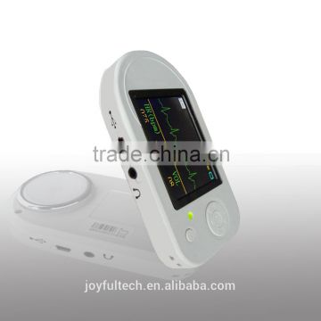 Portable ECG machine with double channel / digital ecg machine price with Real-time detection fuction