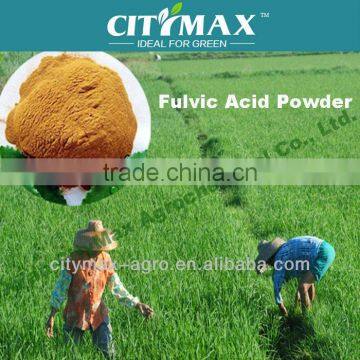 yellow powder fulvic vegetable source in agriculture