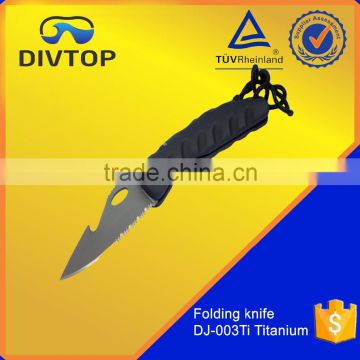 Chinese exports rubber handle dive knife products imported from china