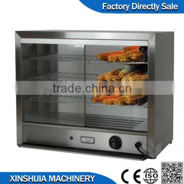 Commercial stainless steel churros display warmer