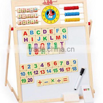 Cheap white and black kids writing board,Painting interactive white board,High quality wooden drawing board toy