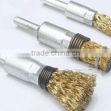 End Brushes with twisted wire