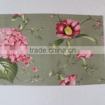 Top quality pvc coated polyester/cotton placemat