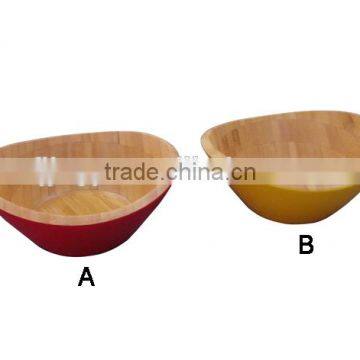 Good Quality Bamboo Salad Bowl for Fruit Salad Use