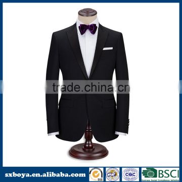 2015 classic style bulk wholesale men's wedding suits black suit & uniform for business & party