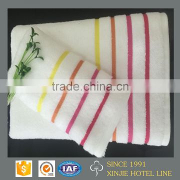 New modern Yarn Dyed Stripe cotton towels with private lable