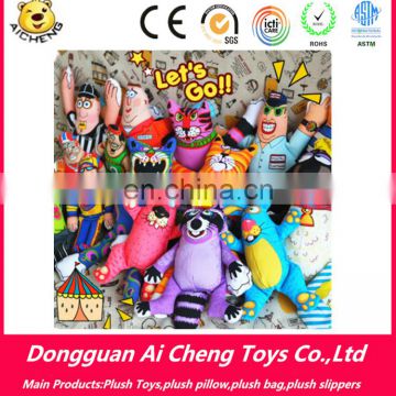 durable strong dog toy for pet sublimation print Rag doll for dog