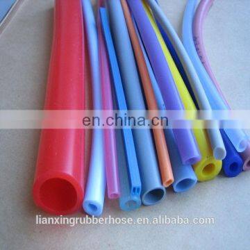 Custom color size red white 1/4" 3/8" 5/16" inch 1mm hose tube silicone tubing